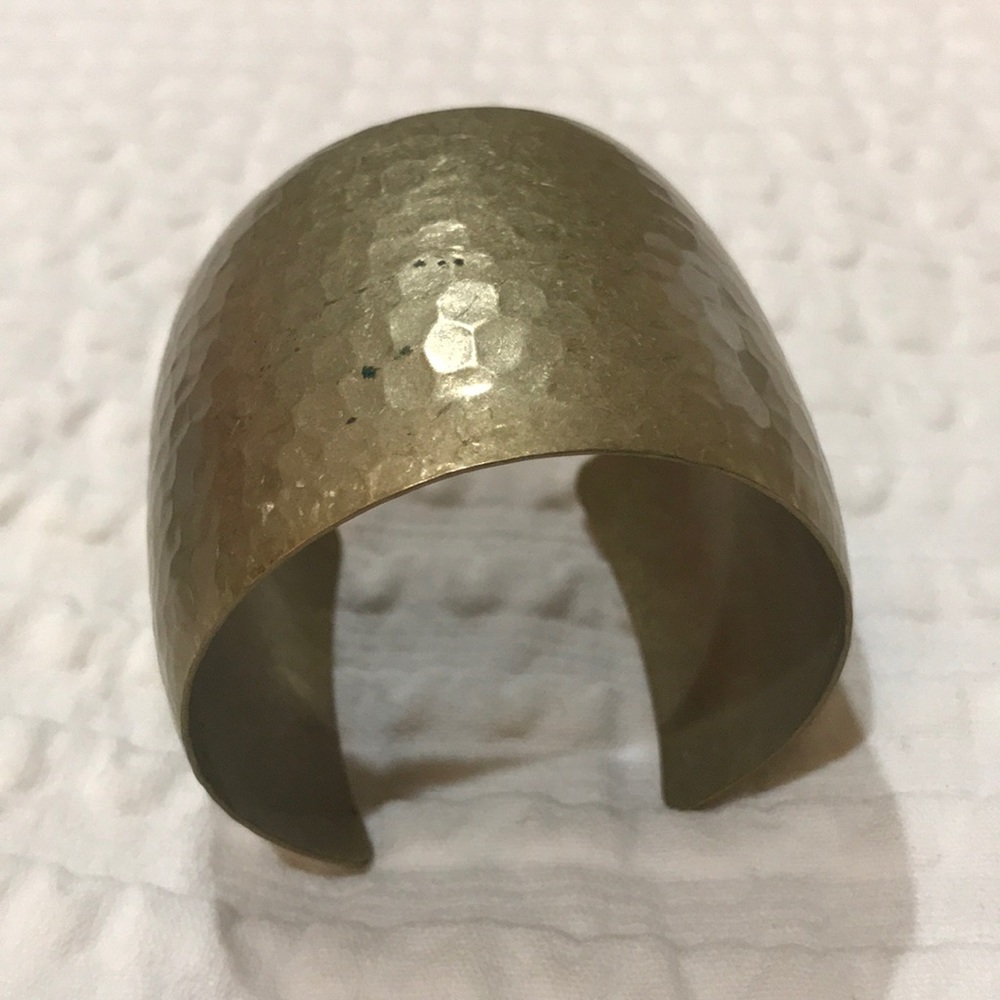 Muted gold bangle